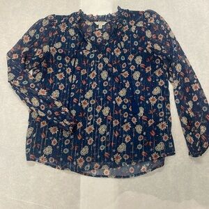 Lucky double layered sheer top